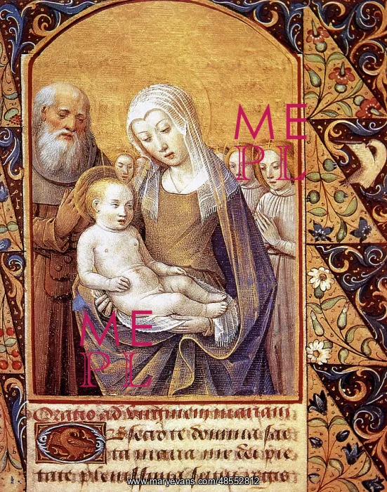 : Book of Hours. Life of the Virgin. 15th century : Book of Hours. Life of the Virgin. 15th century