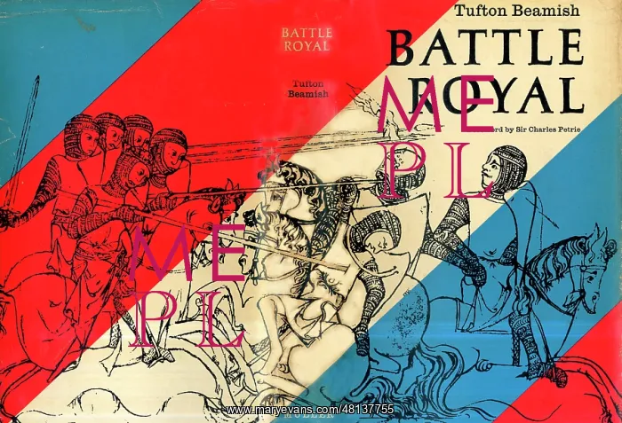 : Book Jacket - Battle Royal by Tufton Beamish : Book Jacket - Battle Royal by Tufton Beamish