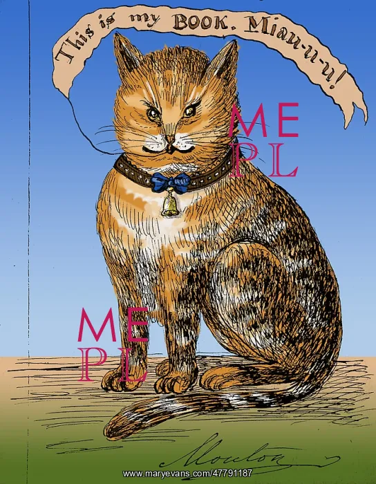 : This Is My Book, Miau-u-u!, 1859 : This Is My Book, Miau-u-u!, 1859