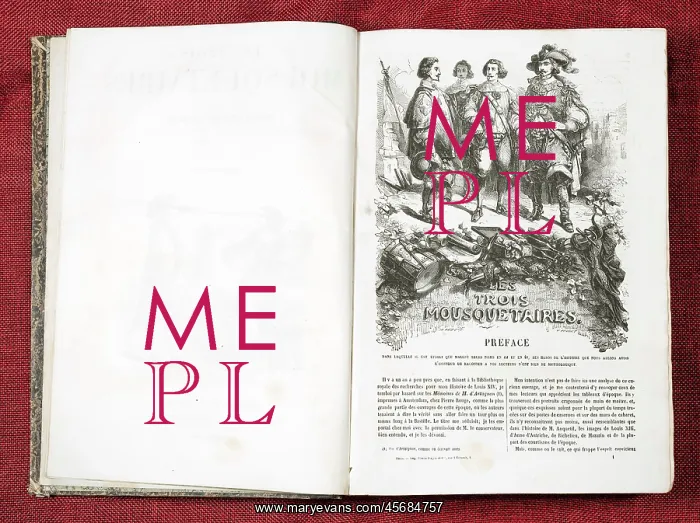 : Book, Musee D'Artagnan, Lupiac, Gers, Occitania, France : Book, Musee D'Artagnan, Lupiac, Gers, Occitania, France