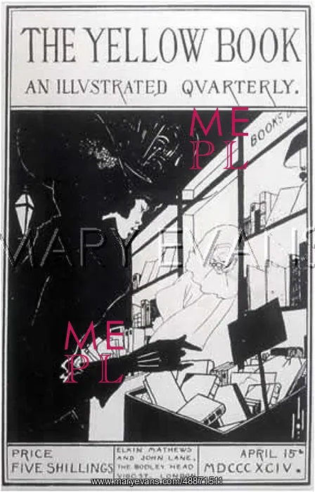 : BOOK SHOP / BEARDSLEY 1894 : BOOK SHOP / BEARDSLEY 1894