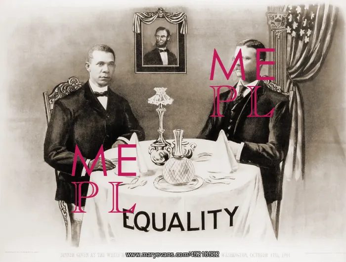 : Booker T. Washington dines with President ? : Booker T. Washington dines with President ?