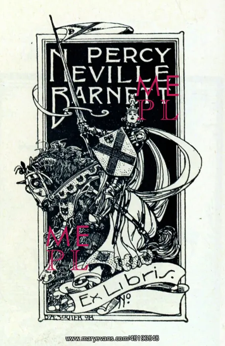 : Bookplate Design : Bookplate Design
