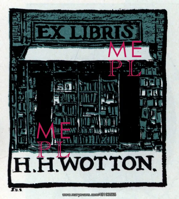 : Bookplate Design : Bookplate Design