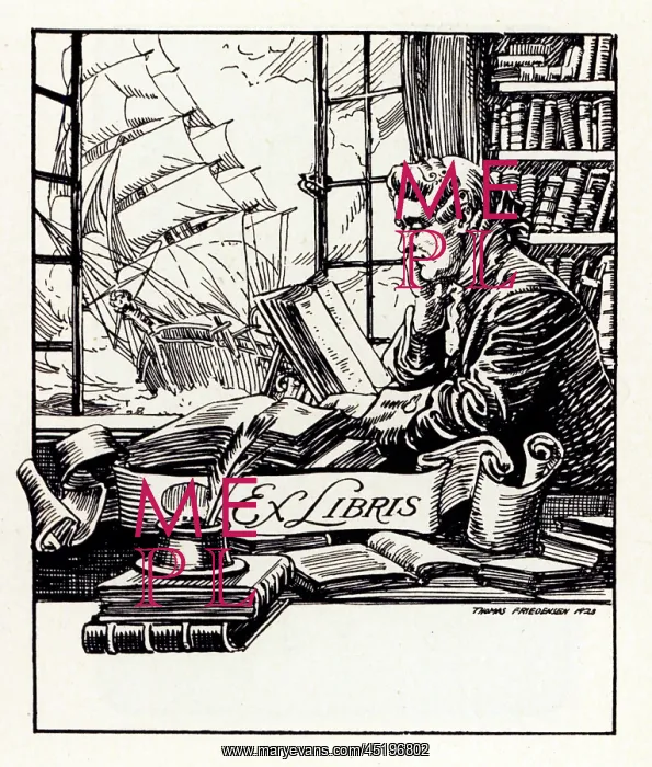 : Bookplate Design : Bookplate Design