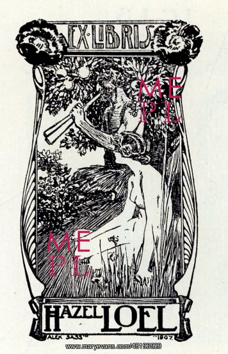 : Bookplate Design : Bookplate Design