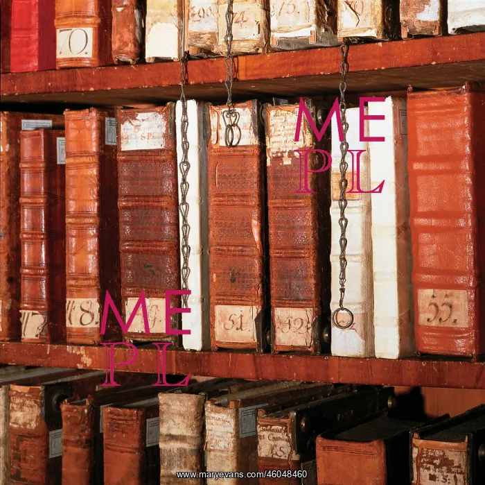 : Books in the monastery library : Books in the monastery library