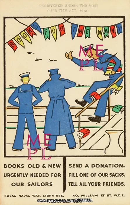 : Books for the Navy : Books for the Navy