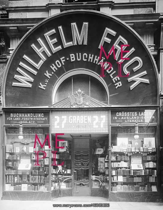 : Bookstore Frick in Vienna : Bookstore Frick in Vienna