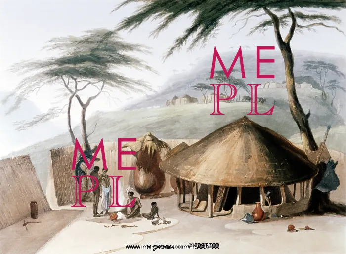 : A Boosh-Wannah hut, 1804 : A Boosh-Wannah hut, 1804