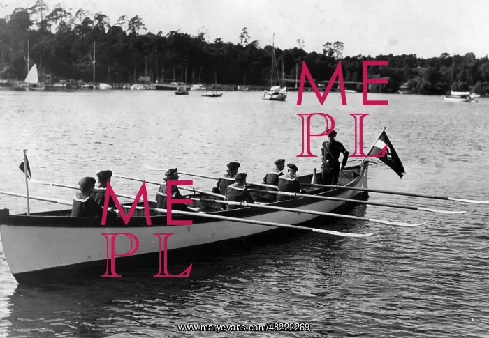 : Boot of the Marine-HJ in Berlin, 1934 : Boot of the Marine-HJ in Berlin, 1934