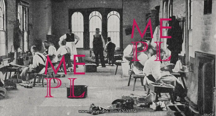 : Boot and Shoe Manufactory, Broadmoor Asylum : Boot and Shoe Manufactory, Broadmoor Asylum