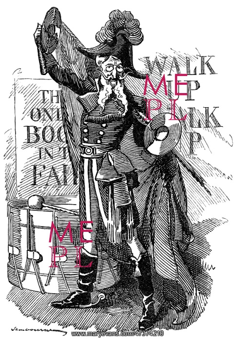 : BOOTH CARICATURED : BOOTH CARICATURED