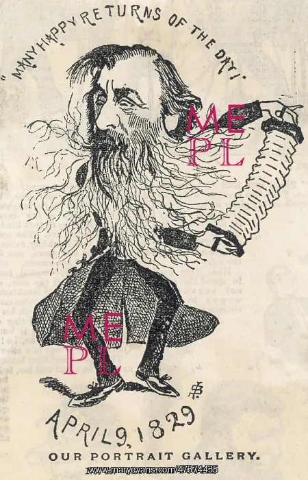: BOOTH CARICATURED : BOOTH CARICATURED
