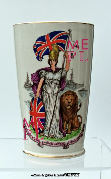 : Booths bone china flared beaker : Booths bone china flared beaker