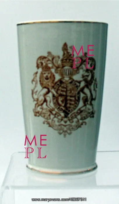 : Booths bone china flared beaker : Booths bone china flared beaker