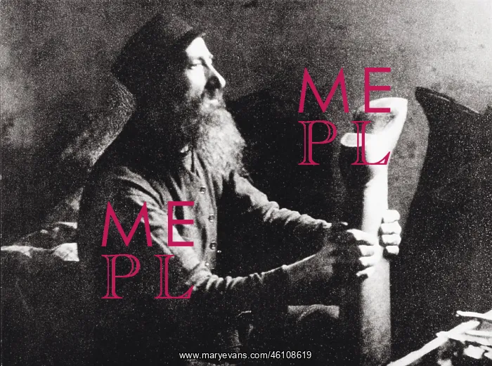 : Bootmaker. Boot maker. Photograph. About 1930 : Bootmaker. Boot maker. Photograph. About 1930