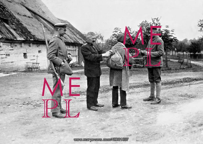 : Border control in the German-Czech border area, 1919 : Border control in the German-Czech border area, 1919