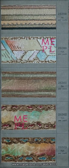: Border designs, SMB wallpaper sample book : Border designs, SMB wallpaper sample book