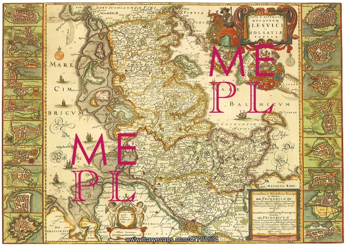  : Border Map 1652