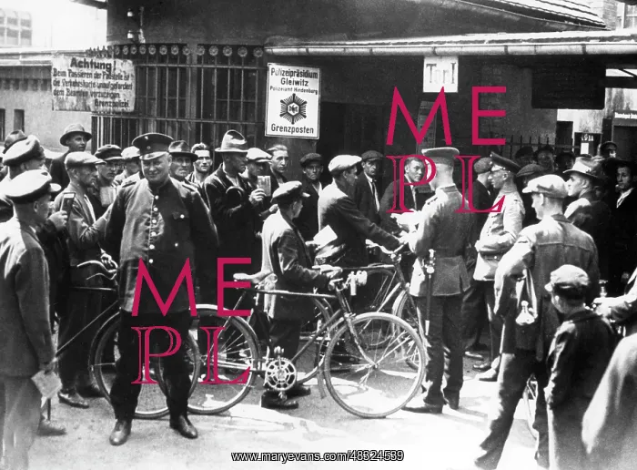 : Border problems in the Upper Silesian Gliwice, 1930 : Border problems in the Upper Silesian Gliwice, 1930