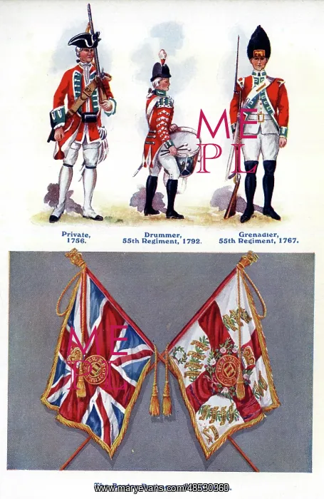 : The Border Regiment, Uniforms and Colours : The Border Regiment, Uniforms and Colours