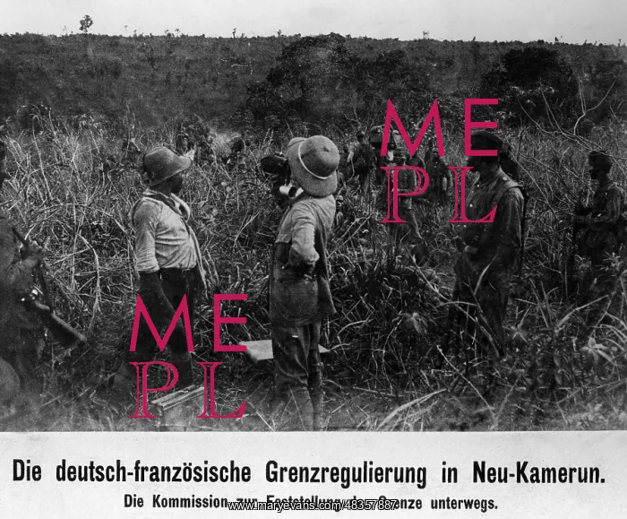 : Border security in the German colony of Cameroon, 1913 : Border security in the German colony of Cameroon, 1913