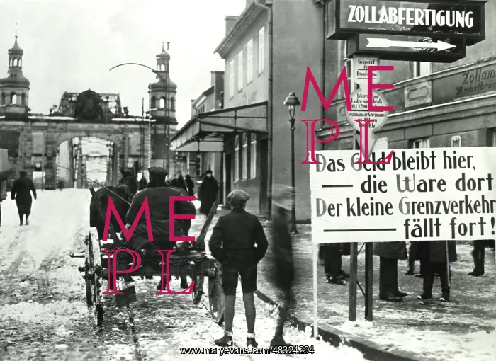  : Border traffic between Poland and Germany, around the 1920s