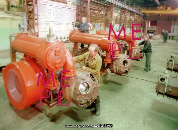 : Borets Compressor Plant in Moscow, 1995 : Borets Compressor Plant in Moscow, 1995