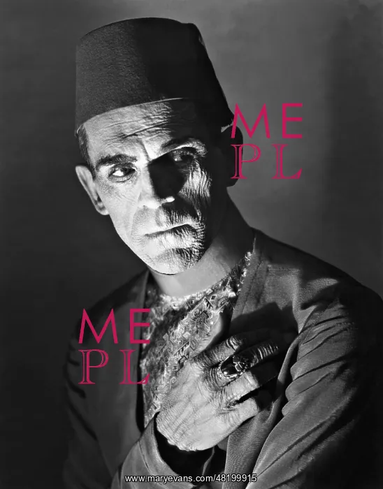 : Boris Karloff in The Mummy, 1932 : Boris Karloff in The Mummy, 1932