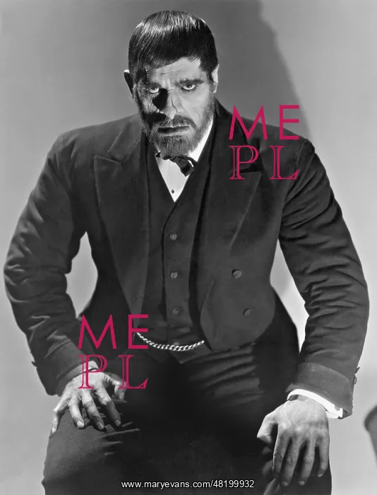 : Boris Karloff in The old dark house, 1932 : Boris Karloff in The old dark house, 1932