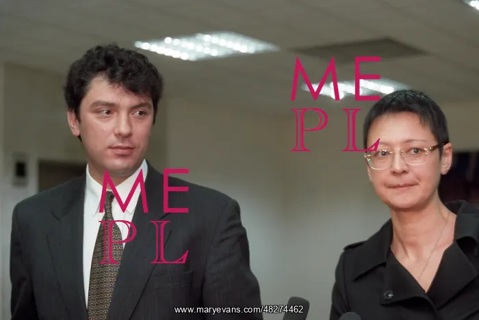 : Boris Nemtsov and Irina Khakamada, 1998 : Boris Nemtsov and Irina Khakamada, 1998