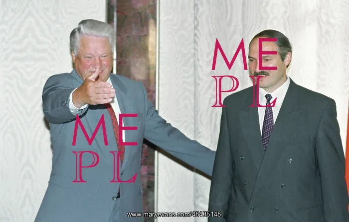 : Boris Yeltsin and Alexander Lukashenko, 1994 : Boris Yeltsin and Alexander Lukashenko, 1994