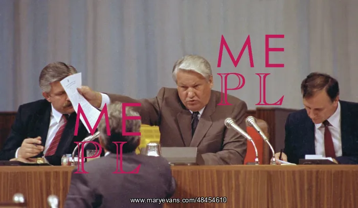 : Boris Yeltsin at congress, 1991 : Boris Yeltsin at congress, 1991