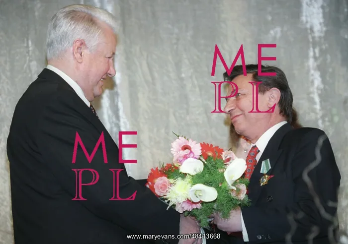 : Boris Yeltsin and Igor Kvasha, 1996 : Boris Yeltsin and Igor Kvasha, 1996
