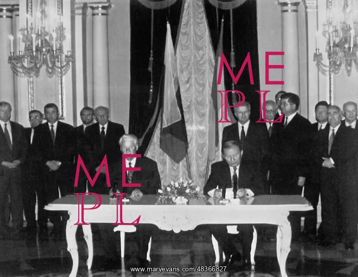 : Boris Yeltsin and Leonid Kuchma, 1997 : Boris Yeltsin and Leonid Kuchma, 1997