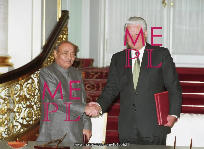 : Boris Yeltsin and Narasimha Rao, 1994 : Boris Yeltsin and Narasimha Rao, 1994