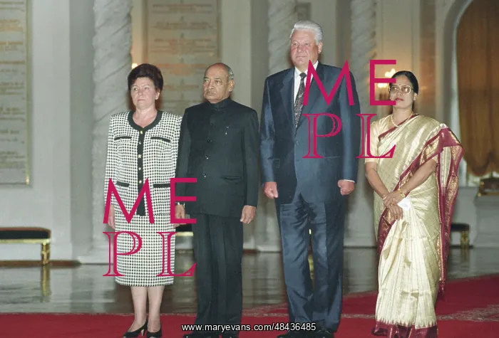 : Boris Yeltsin and Narasimha Rao, 1994 : Boris Yeltsin and Narasimha Rao, 1994