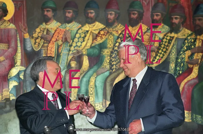 : Boris Yeltsin and Nursultan Nazarbaev, 1994 : Boris Yeltsin and Nursultan Nazarbaev, 1994