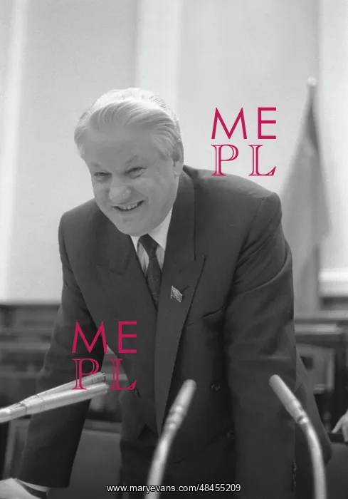 : Boris Yeltsin at press-conference, 1991 : Boris Yeltsin at press-conference, 1991