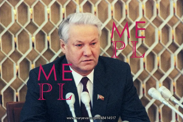: Boris Yeltsin at session of Constitutional Commission : Boris Yeltsin at session of Constitutional Commission
