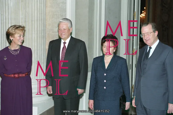 : Boris Yeltsin visit to Belgium, 1993 : Boris Yeltsin visit to Belgium, 1993