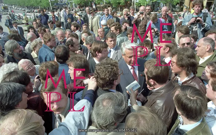 : Boris Yeltsin visit to Czechoslovakia, 1991 : Boris Yeltsin visit to Czechoslovakia, 1991