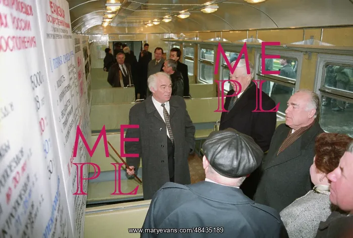 : Boris Yeltsin on visit to Ryazan, 1995 : Boris Yeltsin on visit to Ryazan, 1995
