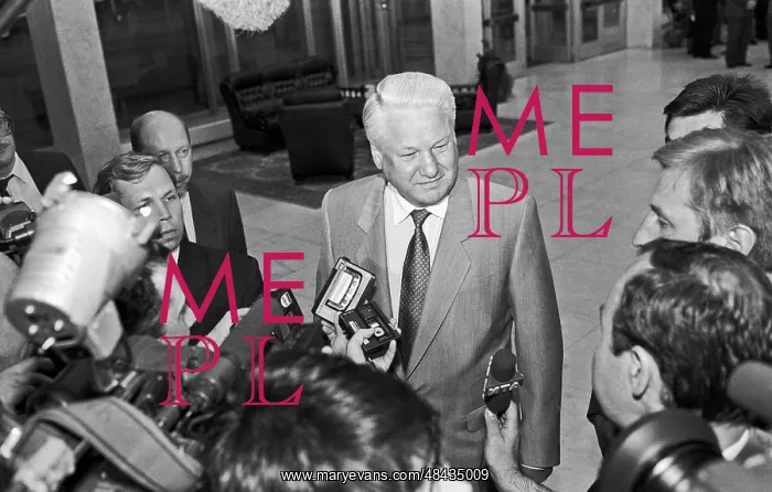 : Boris Yeltsin on visit to Tokyo, 1993 : Boris Yeltsin on visit to Tokyo, 1993