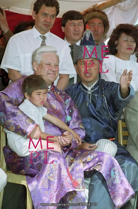 : Boris Yeltsin visit to Tuva, 1994 : Boris Yeltsin visit to Tuva, 1994