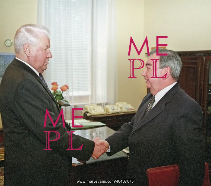 : Boris Yeltsin and Yevgeny Primakov, 1999 : Boris Yeltsin and Yevgeny Primakov, 1999