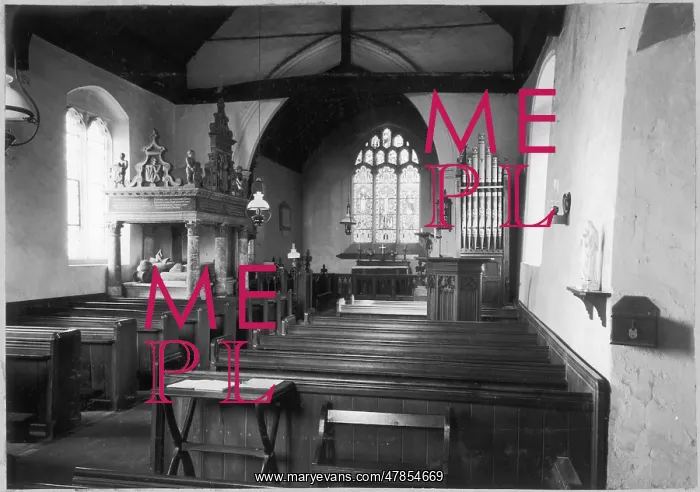 : BORLEY CHURCH 1948 : BORLEY CHURCH 1948