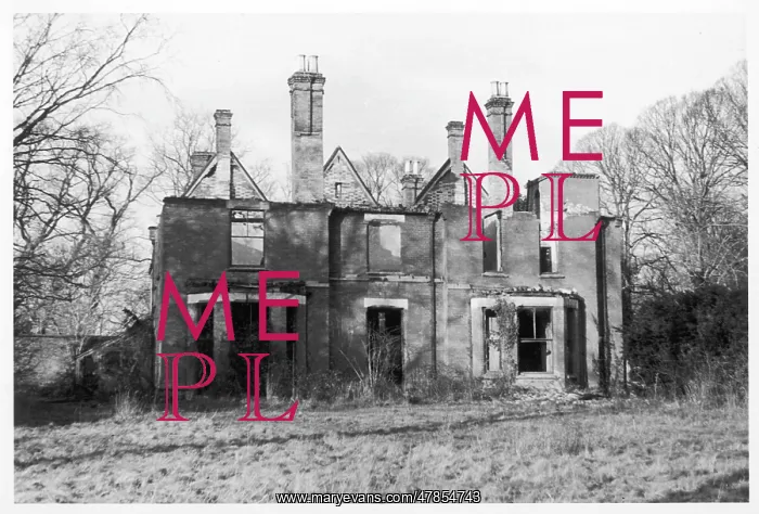 : BORLEY RUINS 1944 : BORLEY RUINS 1944