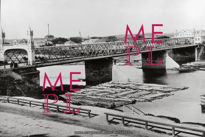 : Borodinsky bridge in Moscow : Borodinsky bridge in Moscow